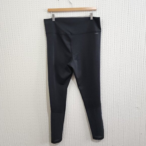 adidas Design 2 Move High Rise Logo Tights Black Size X-Large - Picture 3 of 12